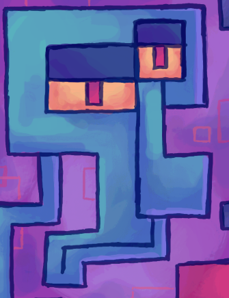 a painting created by Squidward